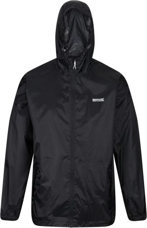 Regatta Mens Waterproof Pack-it III Jacket Breathable Lightw...