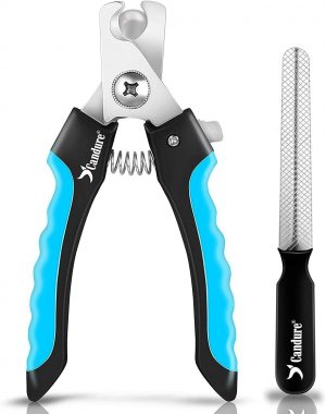Candure Dog Nail Clippers for Large, Medium and Small Breed ...
