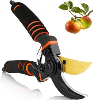 Professional Titanium Garden Secateurs, Gardening Pruning Sh...