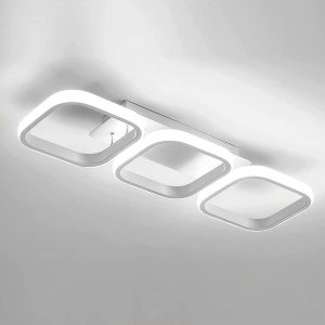 EIDISUNY Ceiling Light 3 Rectangles LED Latest Personality S...