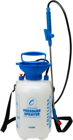 Coselena 5L Garden Sprayer – High-Pressure Sprayer with Adju...