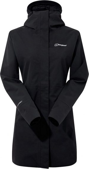 Berghaus Women's Omeara Long Length Waterproof Shell Jacket,...