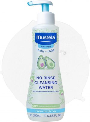 Mustela No Rinse Cleansing Water with Organic Avocado 300ml