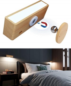 DetarZinLED Battery Operated Wall Lights,Wireless Rechargeab...