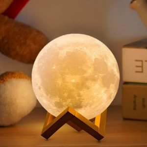 ACED Moon Lamp 2024 Upgrade with Timing 3D Printing Moon Nig...