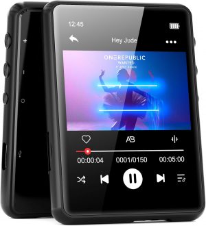 MECHEN 64GB MP3 Player Bluetooth 5.3 with 2.4" Full Touch Sc...