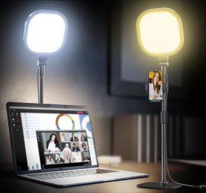 LitONES Desktop Video Conference Lights for Zoom Meetings,Co...