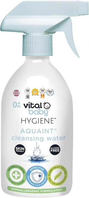 Vital Baby Aquaint Cleansing Water 500ml | Hypoallergenic & ...
