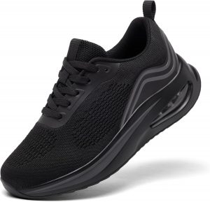 Myzmnk Womens Trainers Air Cushion Arch Support Lace Up Gym ...