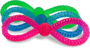 Petface (Toyz by Petface) Twist Tugger Dog Toy, Blue/Green/P...