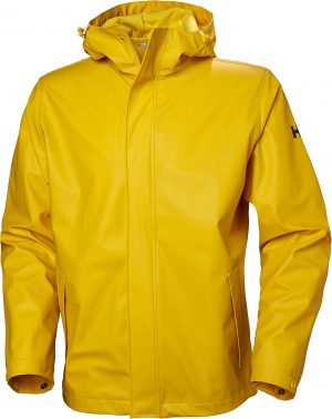 Helly Hansen Men's Moss Waterproof Pu Rain Jacket With Hood ...