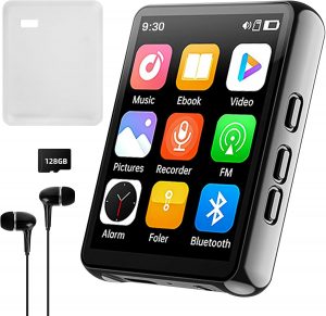Cetoon 128GB MP3 Player with Bluetooth, Portable Digital Mus...