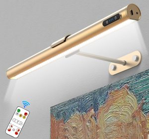GOVSSING Picture Lights for Wall - 4000mAh Battery Operated ...