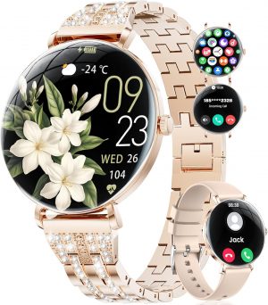LIGE Smart Watches for Women,1.43" AMOLED Fitness Tracker wi...