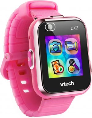 VTech Kidizoom Smart Watch DX2, Pink Watch for Kids with Gam...