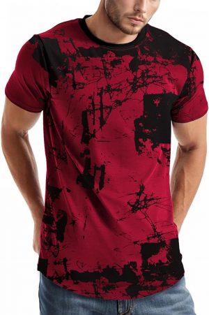comefohome Mens T-Shirts Graphic Fashion Tshirt UK Casual Sh...